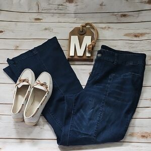 Maurices High-Rise Dark Wash Flare Jeans